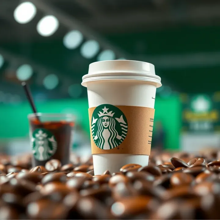 Comparison of different coffee brands showcasing their market strategies and strengths