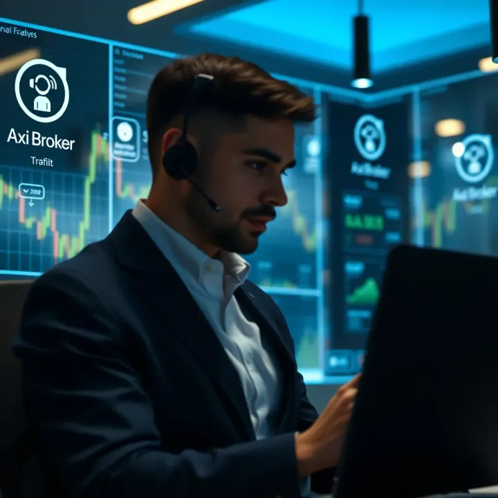 Secure online financial transaction interface with customer support icons