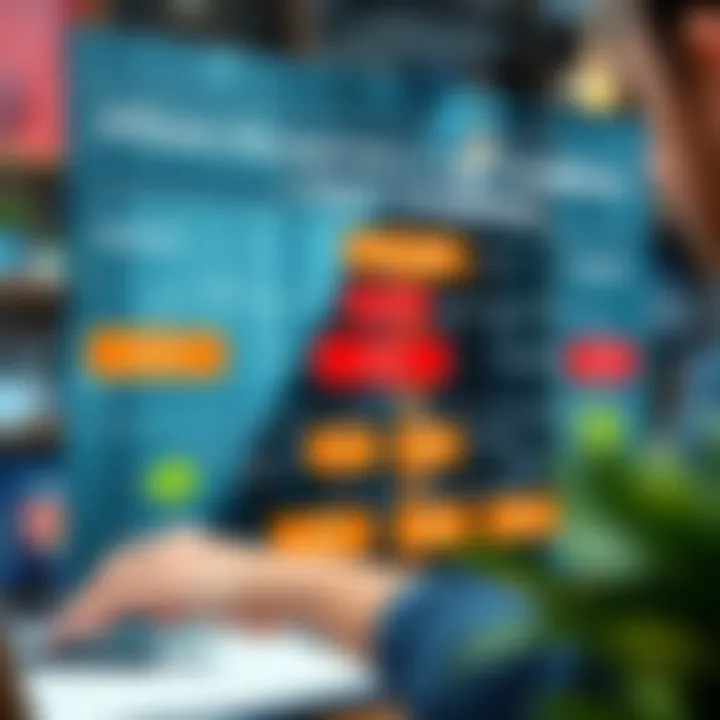 Flowchart illustrating effective management and legal compliance in affiliate marketing
