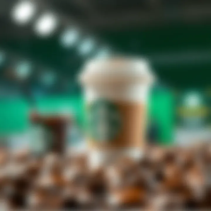 Comparison of different coffee brands showcasing their market strategies and strengths