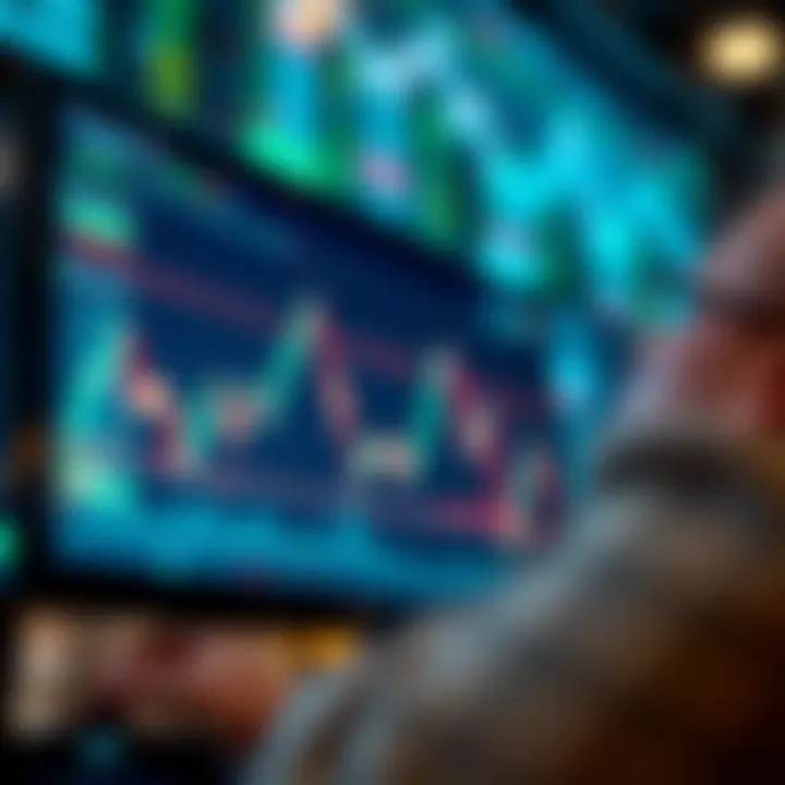 Graph showing trading strategies and market trends influenced by Bill Lipschutz