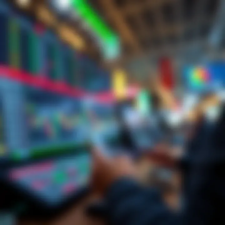 Visual representation of risk factors and investment strategies in CFD trading