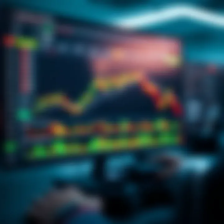 User interface of a popular trading platform displaying charts and financial data