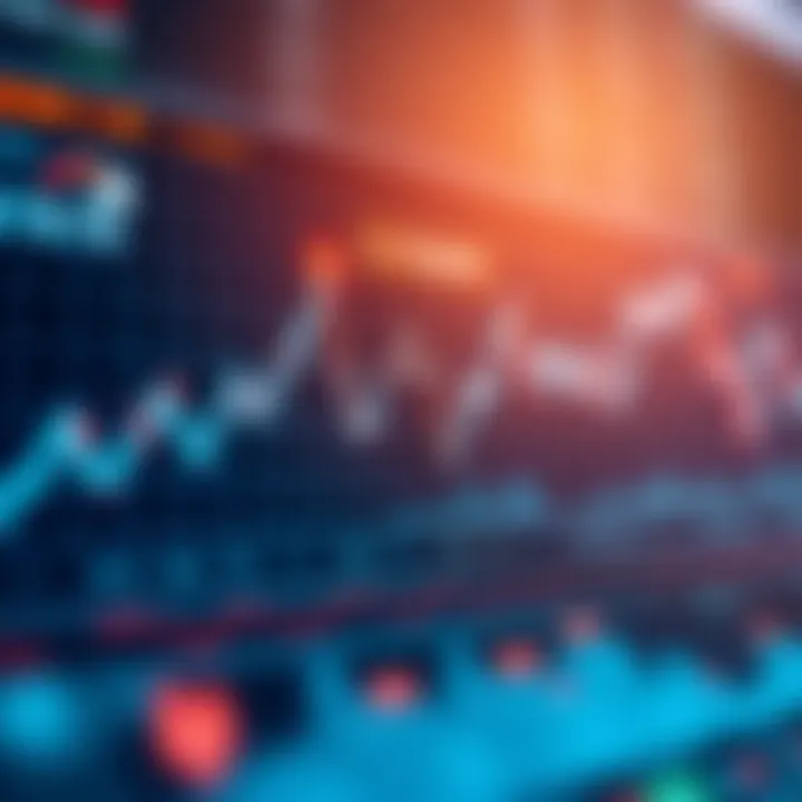 Graph showing synthetic indices trading with rising trend and data points