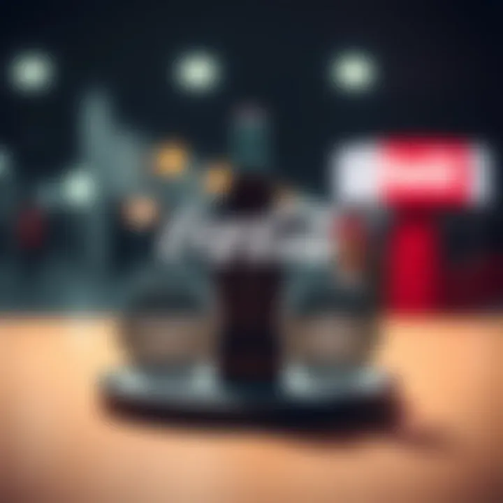 Diagram illustrating Coca-Cola's innovation, marketing, supply chain, and market adaptability