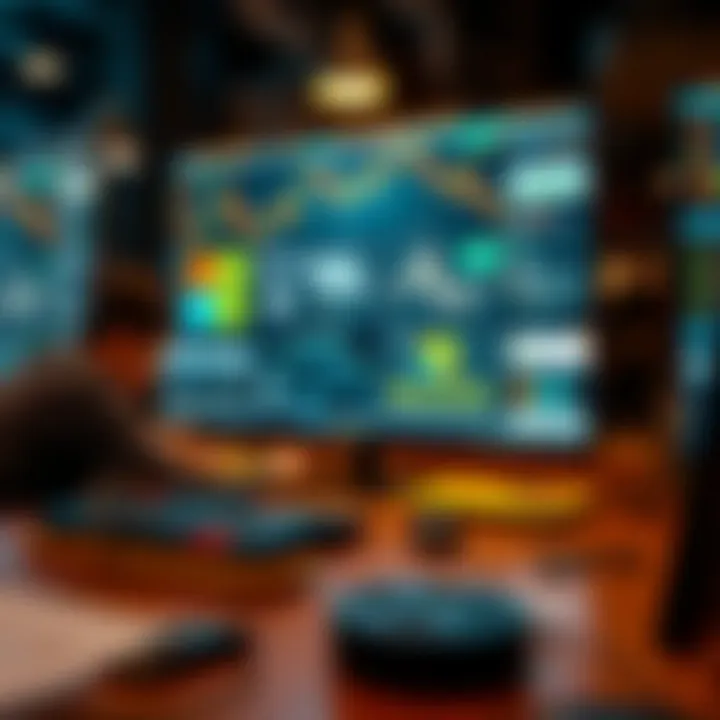 Microsoft's Main Competitors Across Technology Sectors Visual representation of Microsoft's key competitors in software, cloud services, hardware, and enterprise solutions sectors