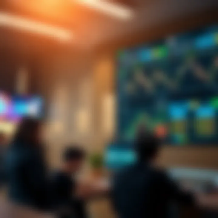 Diagram depicting affiliate earnings growth and strategic promotion methods for IQ Option