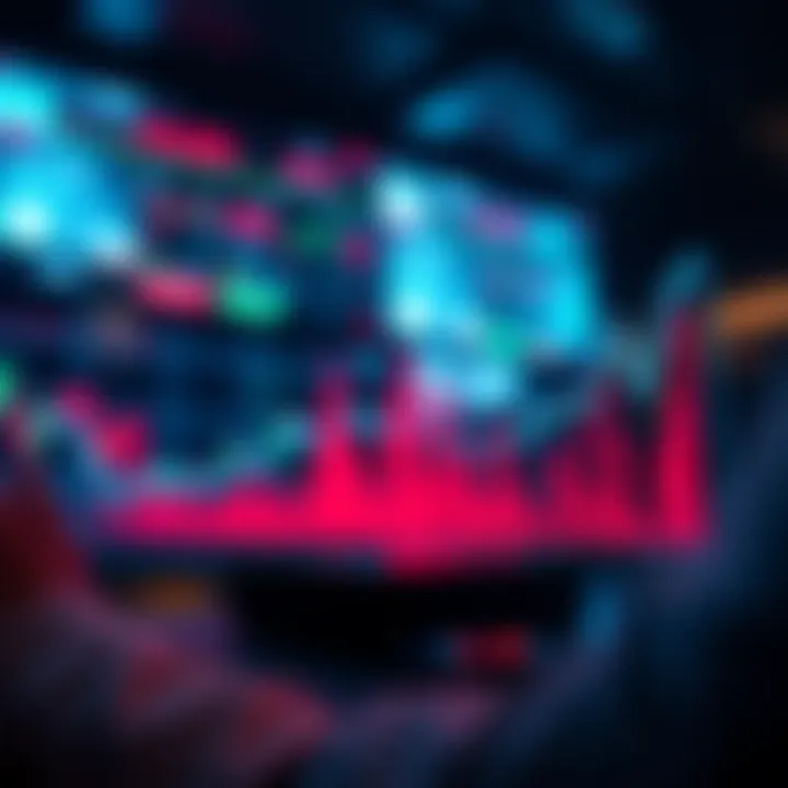 Graph showing the performance trends of automated trading bots on the Deriv platform