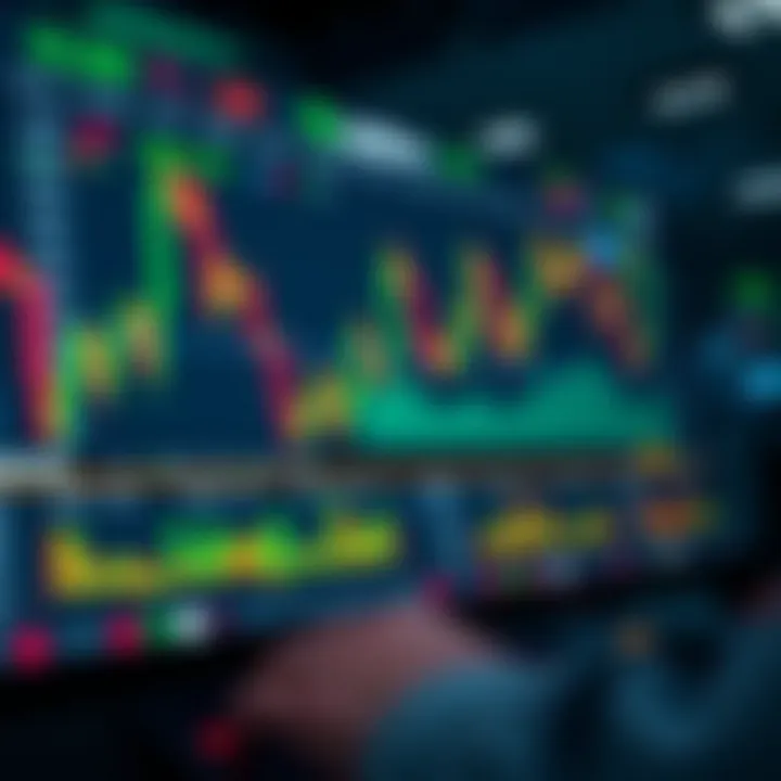 User interface showing various financial instruments and trading tools on a digital platform