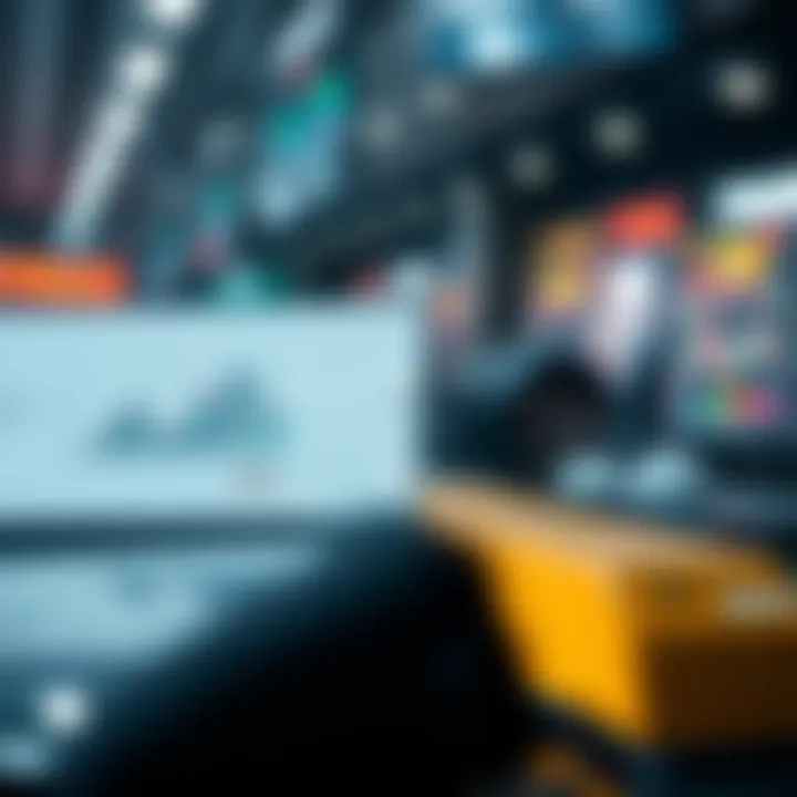 Diagram depicting key factors contributing to the crash including technological failures and market instability