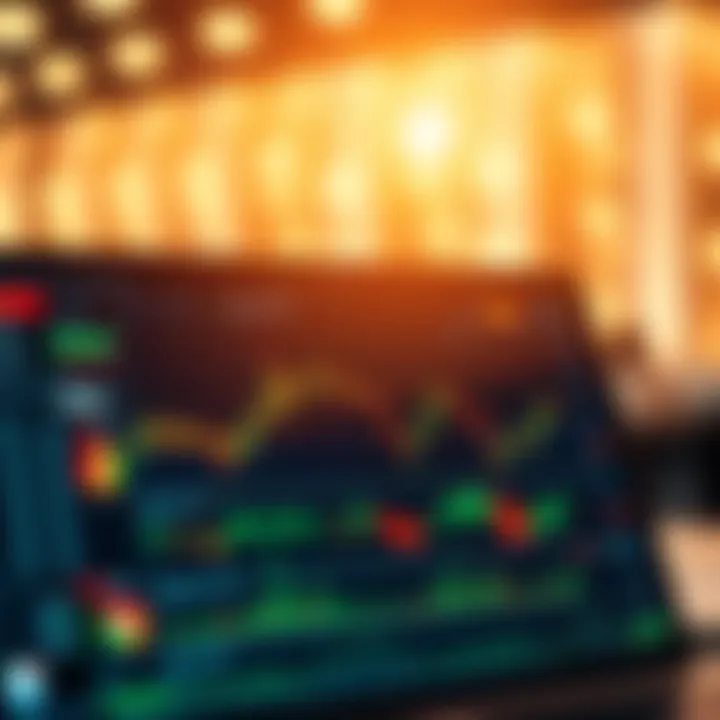 cTrader trading platform dashboard showing advanced charting tools and market indicators