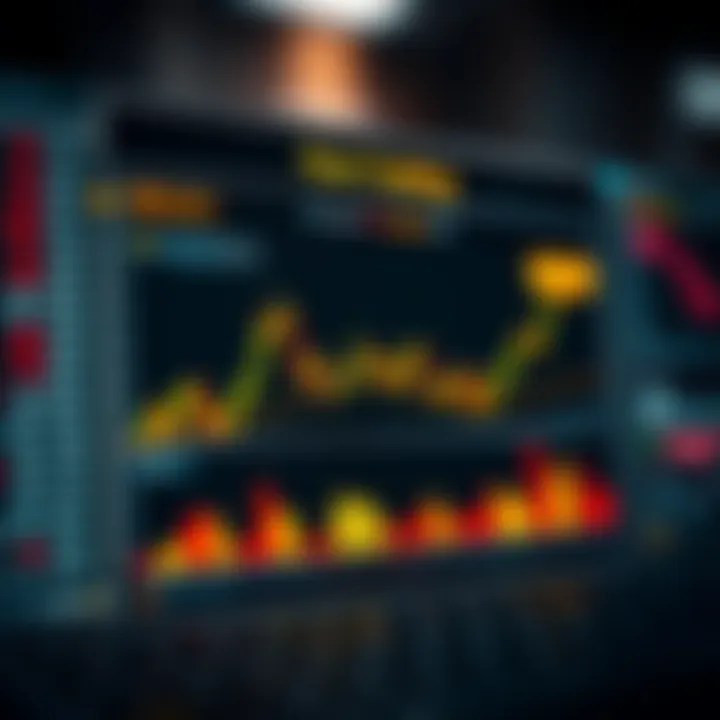 Graph illustrating risk management strategies in financial trading