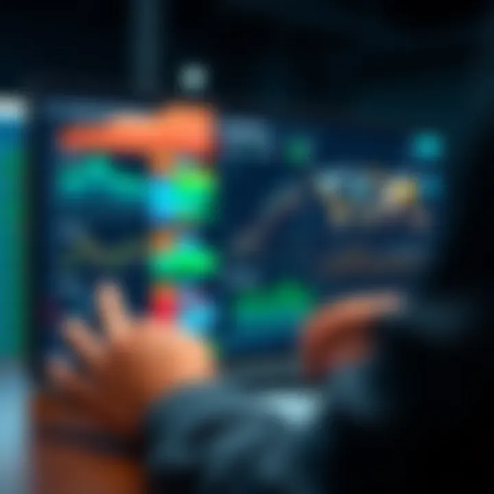 Digital dashboard showing investment planning and control tools for capital projects