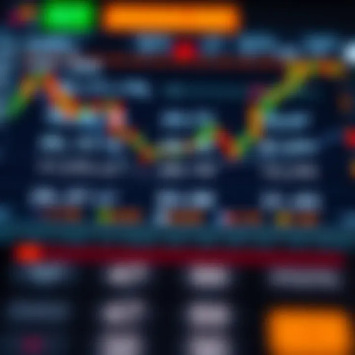 Detailed forex pip calculator interface showing currency pairs and pip values
