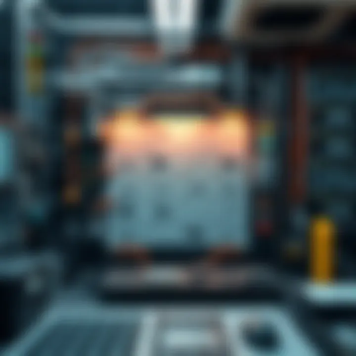 Operational Workflow and Equipment Layout Diagram Detailed diagram showing operational workflow and equipment layout