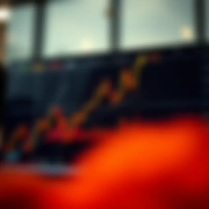 Chart displaying a successful upward trend representing effective trading strategies