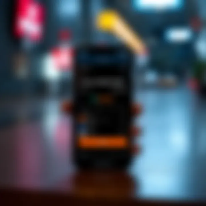 Secure digital wallet interface showing Nequi application on a smartphone