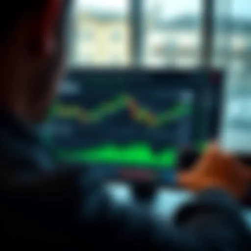 NAGA Broker Platform Interface with Trading Charts and Portfolio Overview User interface of NAGA Broker platform showing trading charts and investment portfolio
