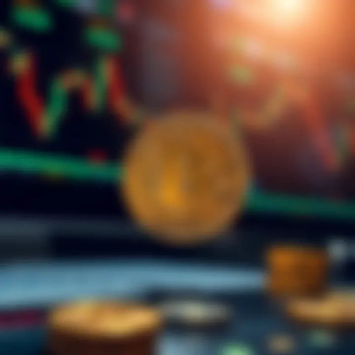 Visual representation of benefits and risks associated with automated cryptocurrency trading