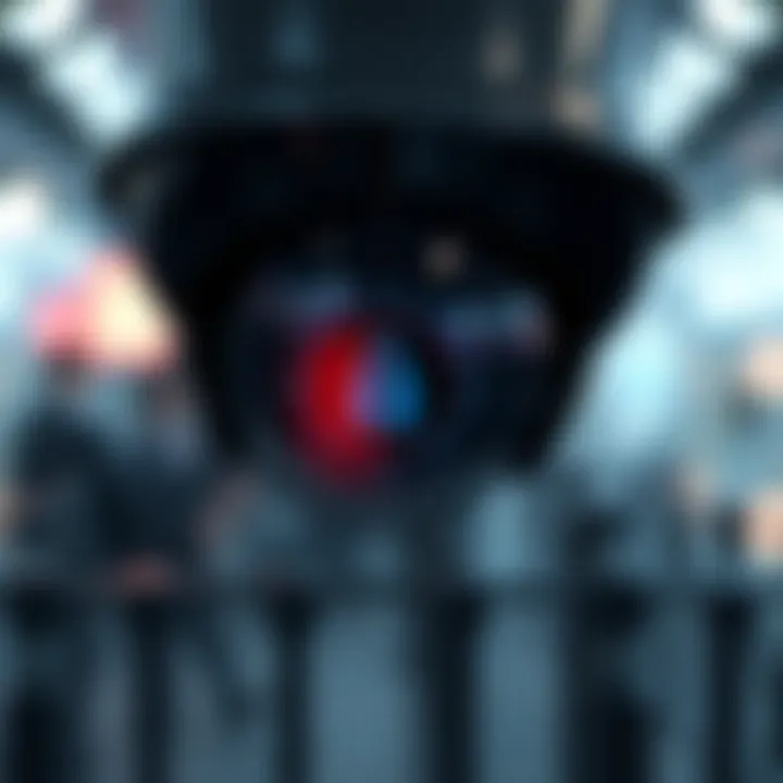 Conceptual representation of enhanced security features within the Lens protocol for social networks