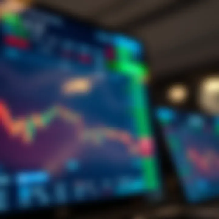 Digital trading platform interface displaying various asset options and market data