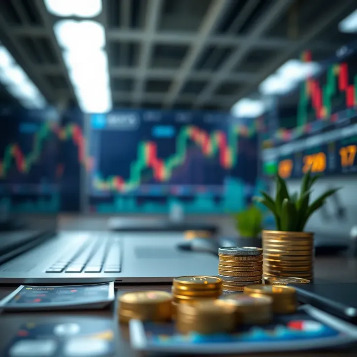 Investment Strategies and Risk Management in IQ Option Illustration of investment strategies and risk management concepts for online trading
