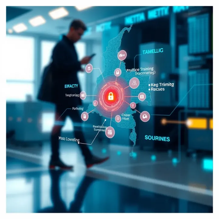 Digital transformation map highlighting key technology sectors in Colombia