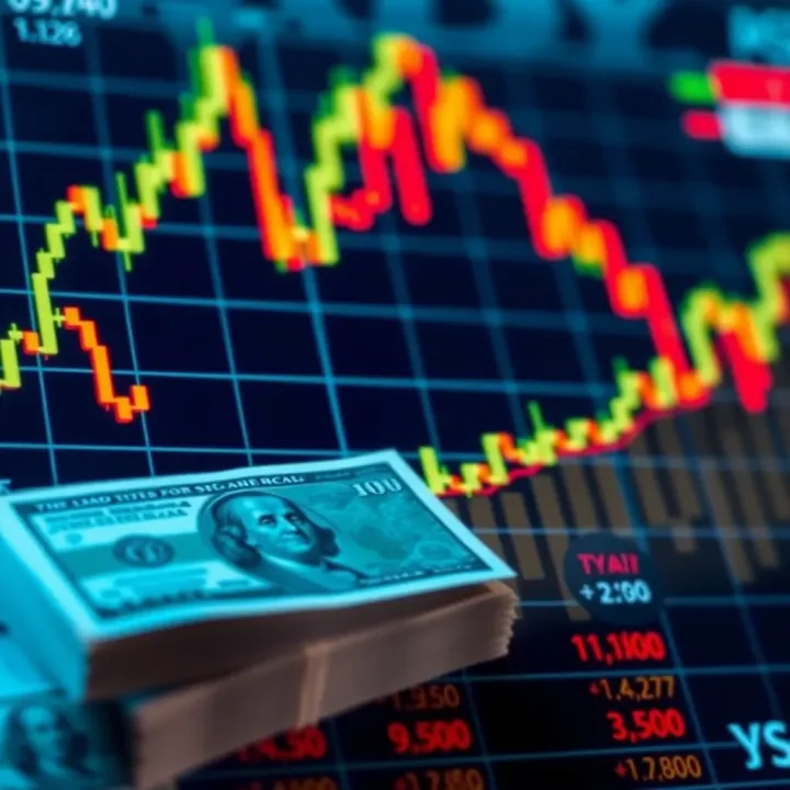 Chart depicting key economic factors affecting USD and JPY currencies