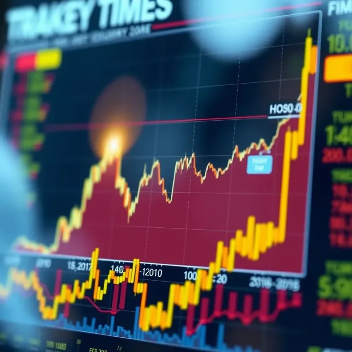 Peak Forex Market Activity Times in Colombia Graph highlighting peak periods of Forex market activity aligned with Colombian time zone