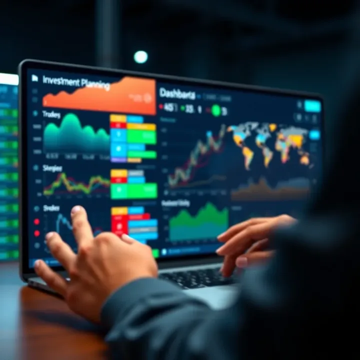 Digital Tools for Investment Planning and Control in Capital Projects Digital dashboard showing investment planning and control tools for capital projects