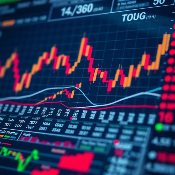 Overview of Synthetic Indices and Analytical Tools Graphical representation of synthetic indices with data points and trend lines