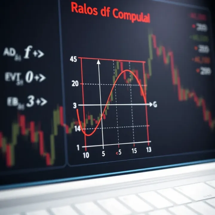 Graph illustrating the concept of a function and its derivative curve