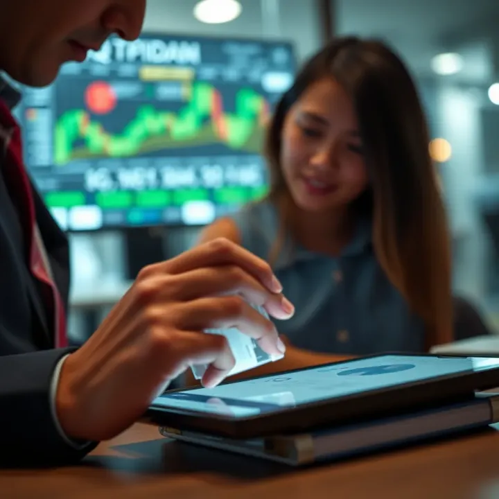 Safe withdrawal options for IQ Option users in Colombia shown on a digital device