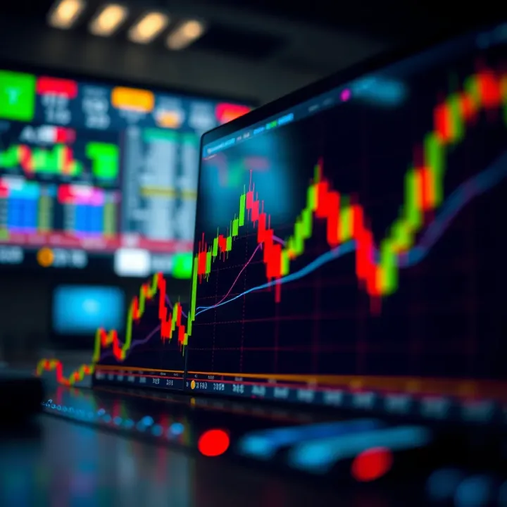 Technical Indicators Developed by Larry Williams for Financial Markets Conceptual illustration of technical indicators used in stock trading