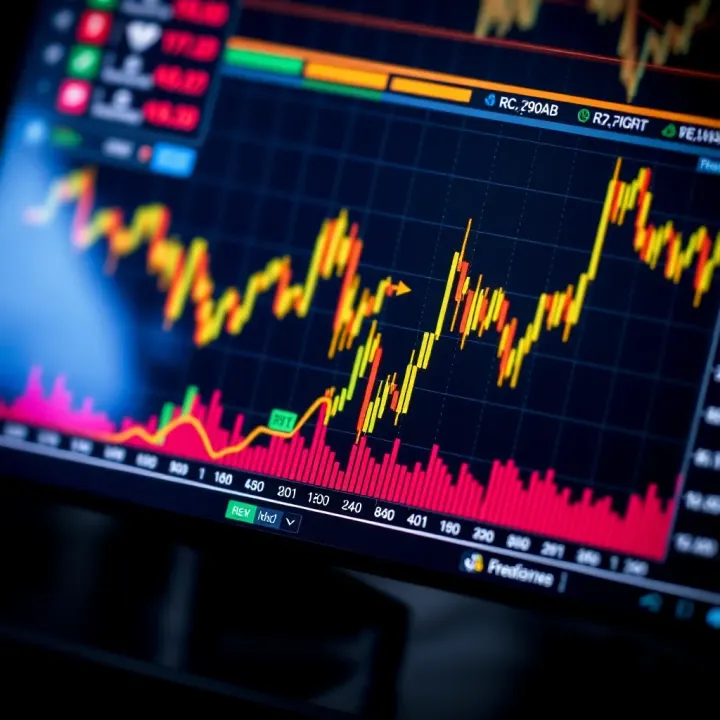 Chart illustrating the concept and operation of synthetic indices in financial trading