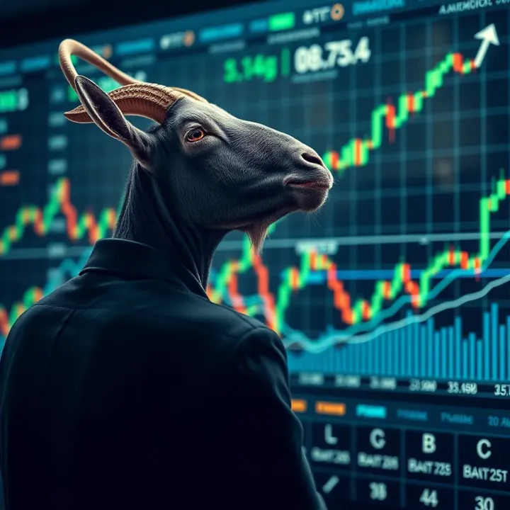 Illustration showing the concept of funded trading with capital flow and trading charts