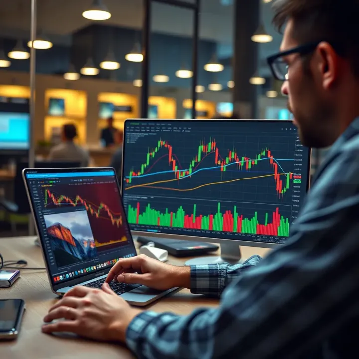 Optimizing Trading with TradingView and Brokerage Platform Integration Integration of TradingView with brokerage platforms showing streamlined trading execution