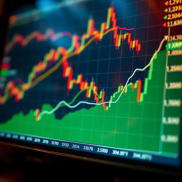 Chart illustrating short-term and long-term outlooks for XRP cryptocurrency